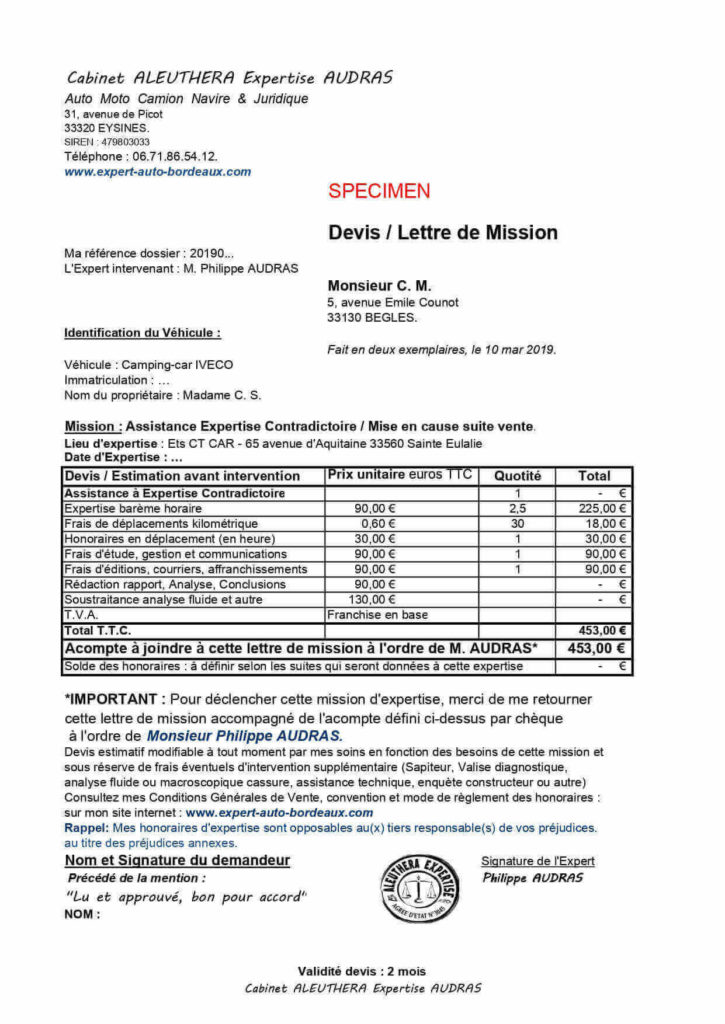 expert-auto-bordeaux-assistance-mise-en-cause-particulier-vendeur-defaut-conformite-vice-cache