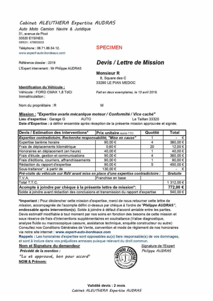 expert-auto-bordeaux-vente-vehicule-vice-cache-conformite-expertise-contradictoire